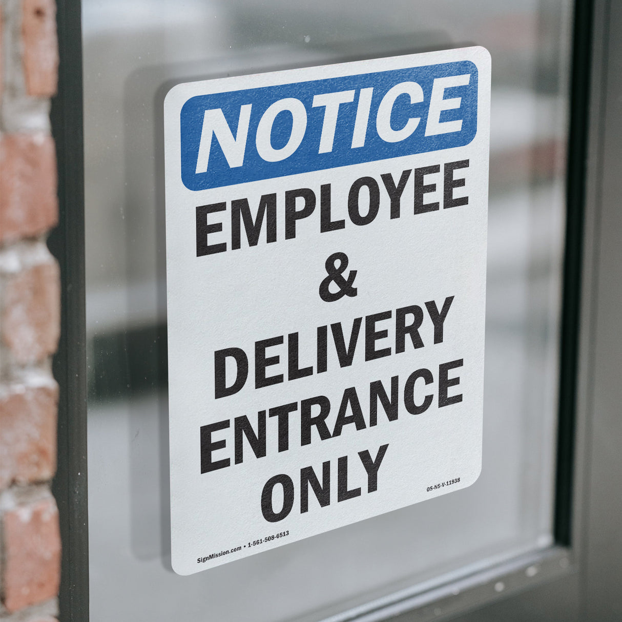Employee And Delivery Entrance Only