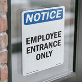 Employee Entrance Only