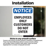 Employees Only Customers Do Not Enter