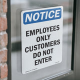 Employees Only Customers Do Not Enter