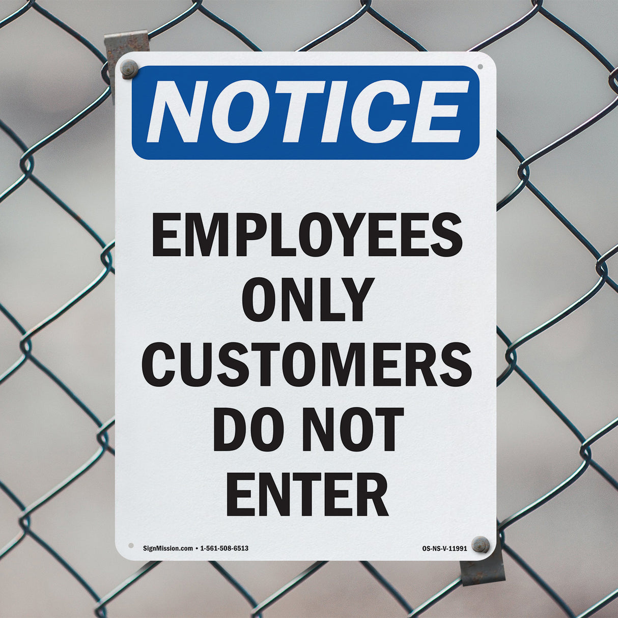 Employees Only Customers Do Not Enter