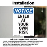 Enter At Your Own Risk