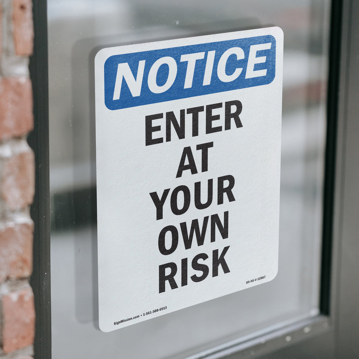 Enter At Your Own Risk