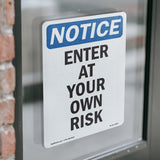 Enter At Your Own Risk