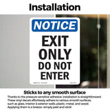 Exit Only Do Not Enter