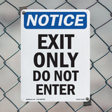 Exit Only Do Not Enter