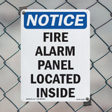 Fire Alarm Panel Located Inside