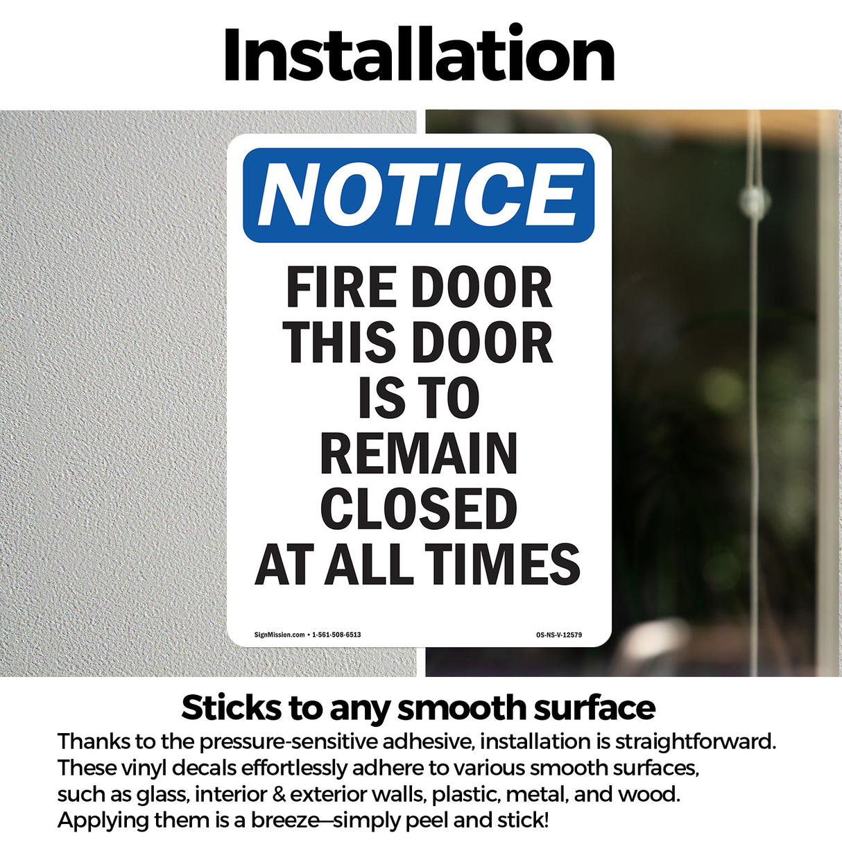 Fire Door This Door Is To Remain Closed