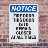 Fire Door This Door Is To Remain Closed