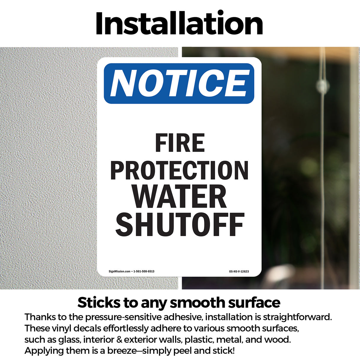 Fire Protection Water Shutoff