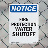 Fire Protection Water Shutoff