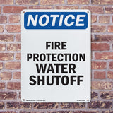 Fire Protection Water Shutoff