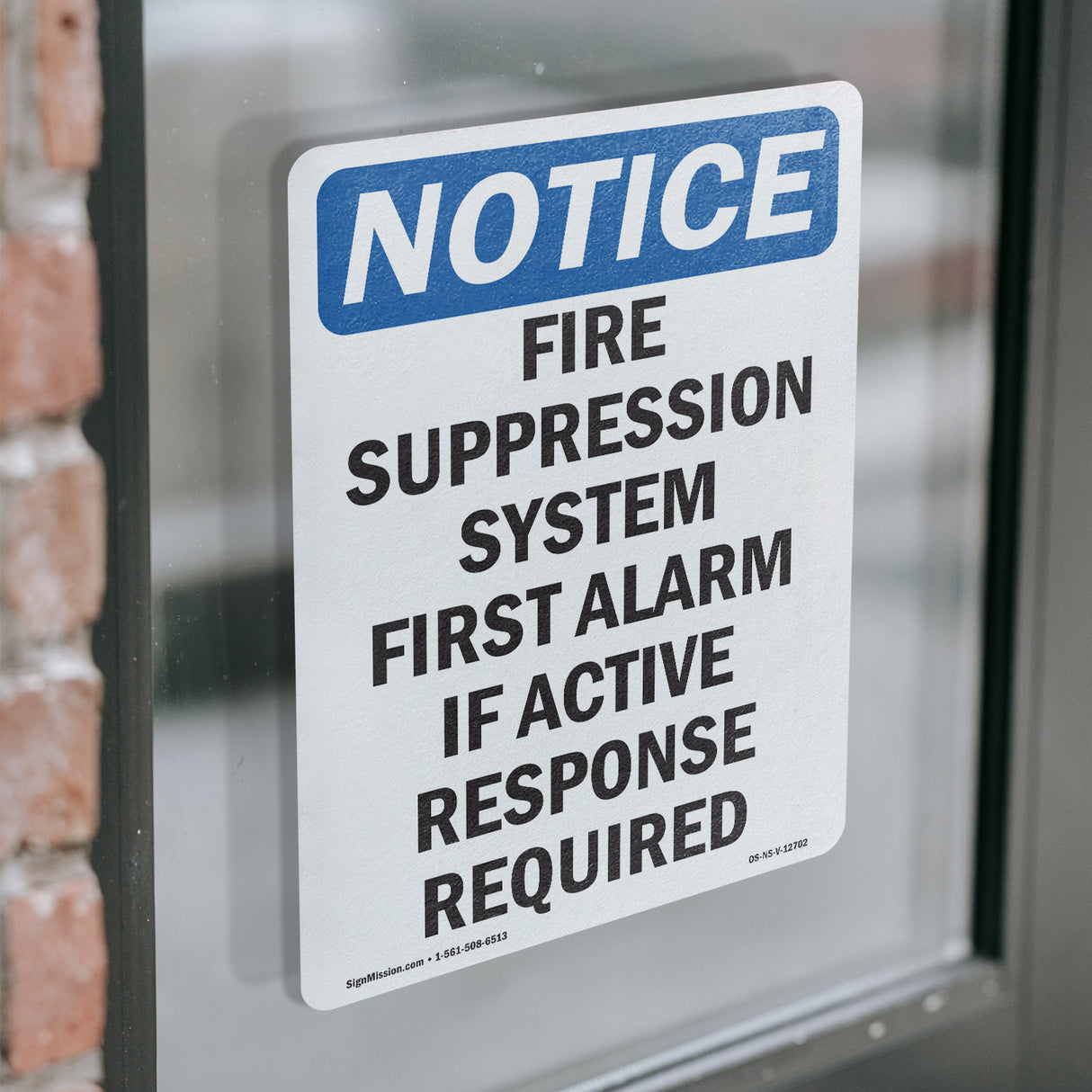 Fire Suppression System First Alarm If Active