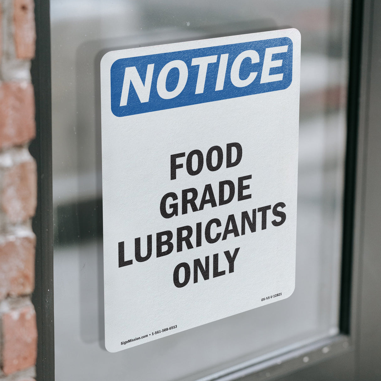 Food Grade Lubricants Only