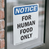 For Human Food Only