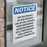 For The Privacy Of Our Patients