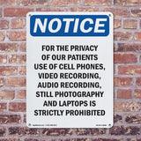 For The Privacy Of Our Patients