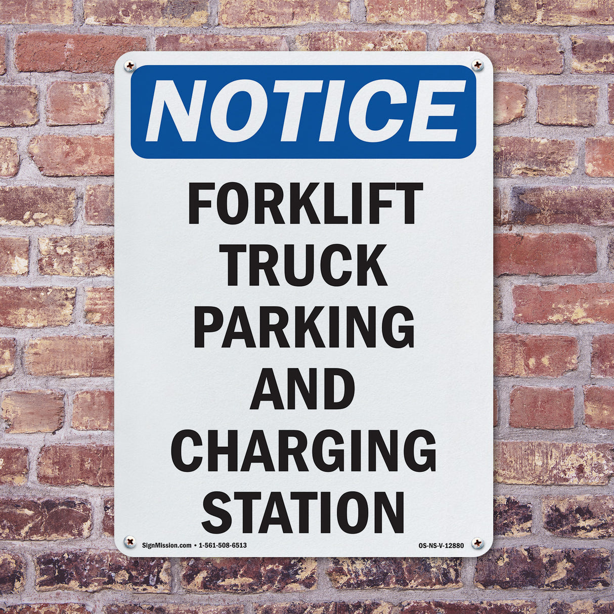 Fork Truck Parking And Charging Station