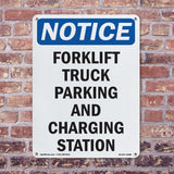 Fork Truck Parking And Charging Station