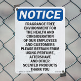 Fragrance Free Environment For