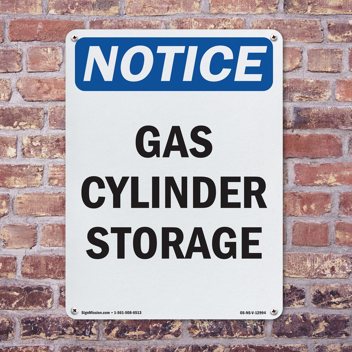Gas Cylinder Storage