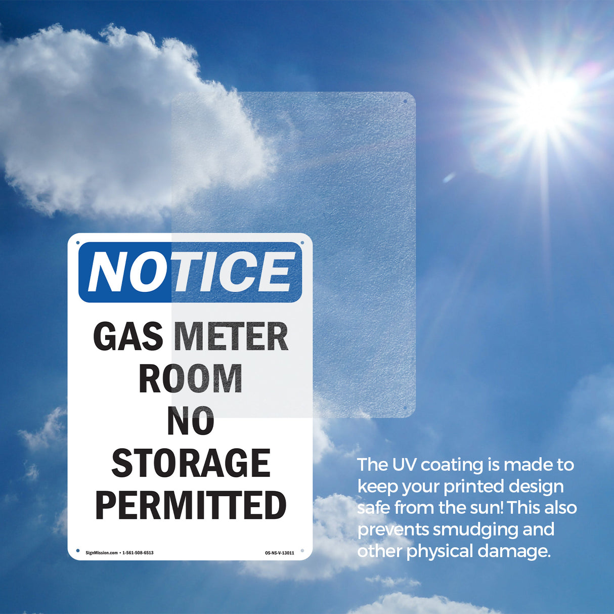Gas Meter Room No Storage Permitted