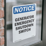 Generator Emergency Shutdown Switch