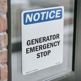 Generator Emergency Stop