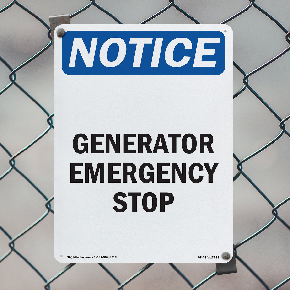 Generator Emergency Stop