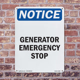 Generator Emergency Stop
