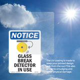 Glass Break Detector In Use