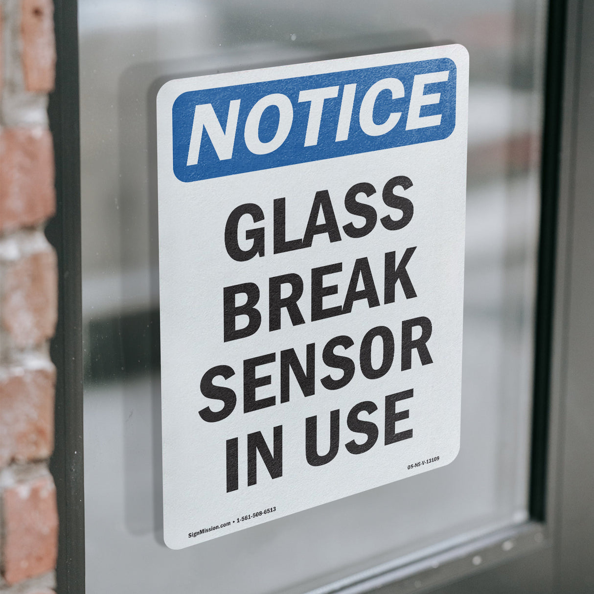 Glass Break Sensor In Use