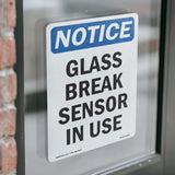 Glass Break Sensor In Use