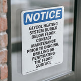 Glycol Heating System Buried Below Floor