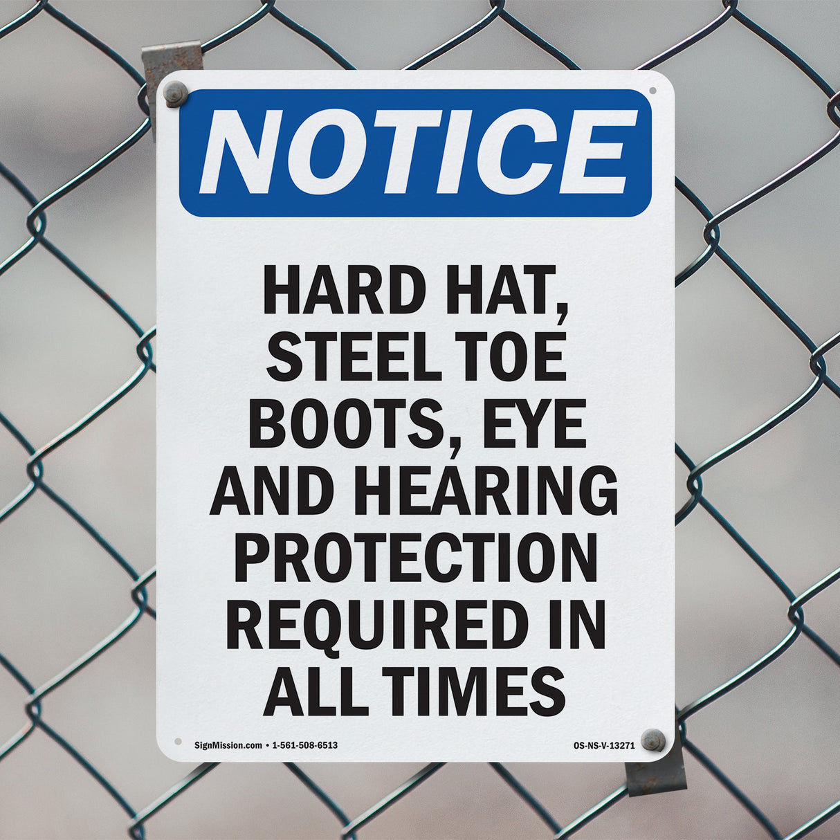 Hard Hat, Steel Toe Boots, Eye And Hearing