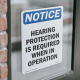 Hearing Protection Is Required Sign