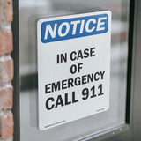 In Case Of Emergency Call 911