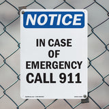 In Case Of Emergency Call 911