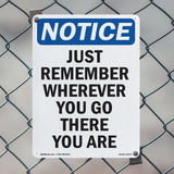 Just Remember Wherever You Go