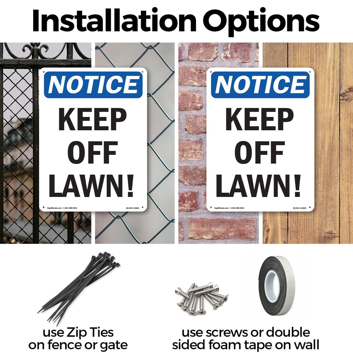 Keep Off Maintenance Access Only Sign