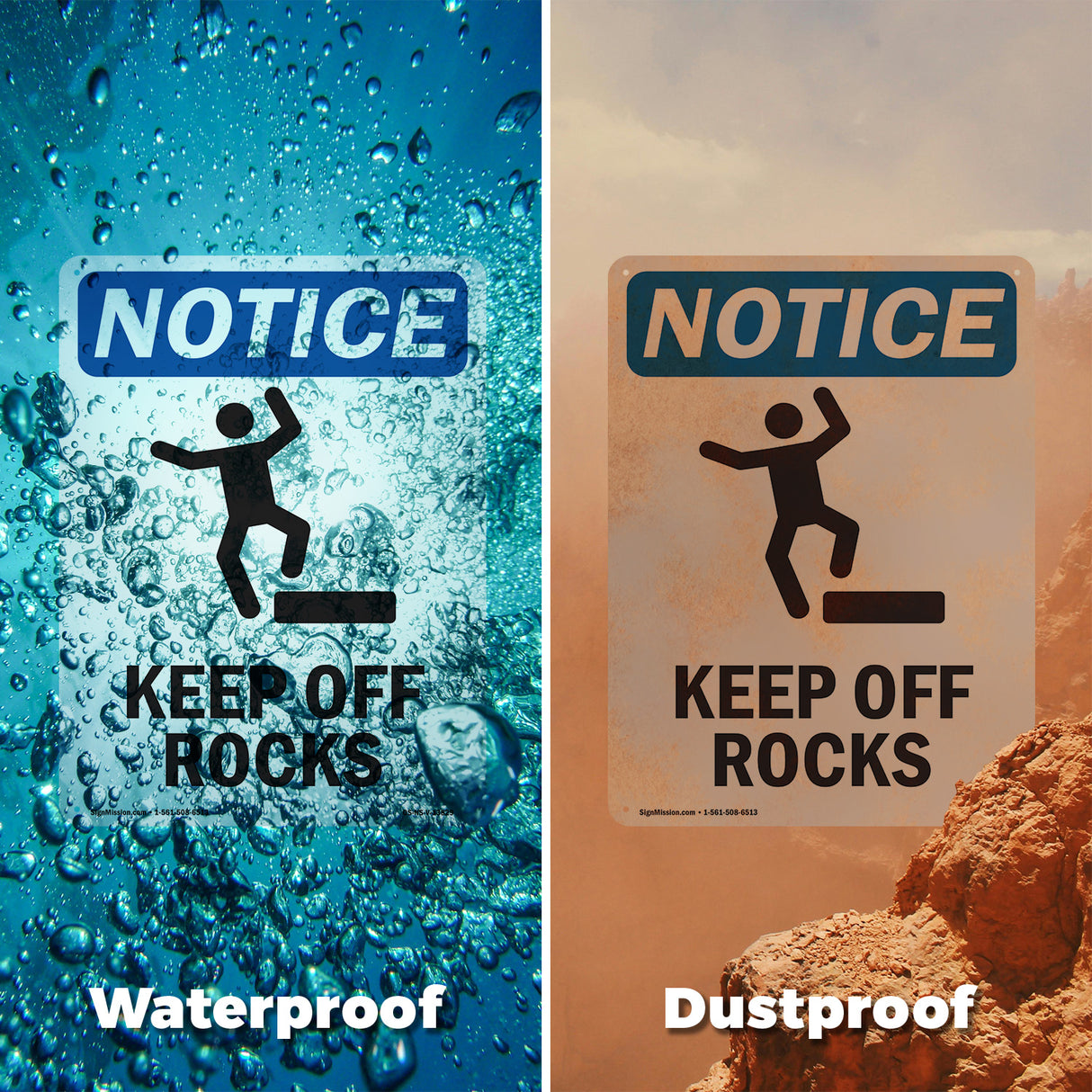 Keep Off Rocks