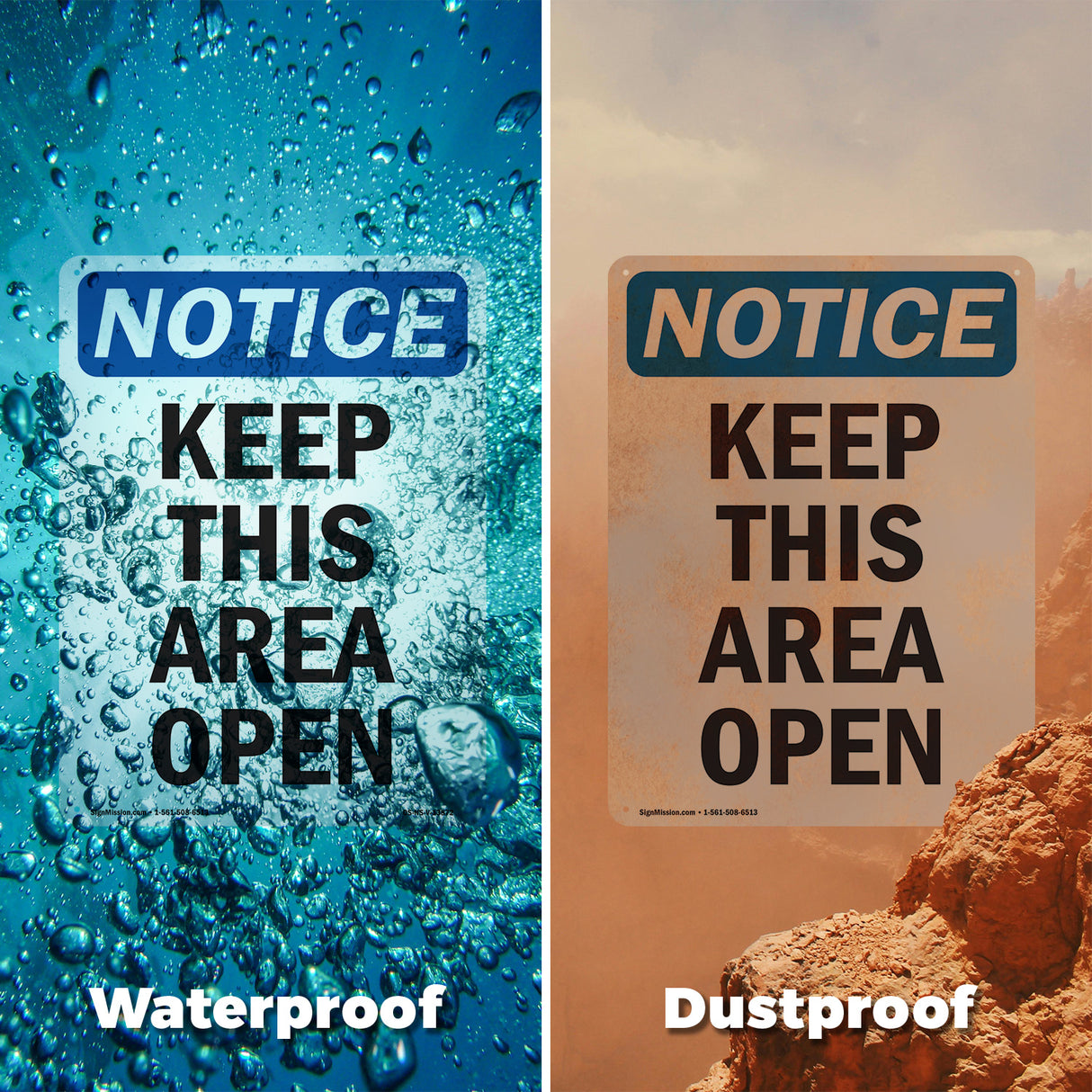 Keep This Area Open