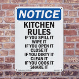 Kitchen Rules If You Spill It