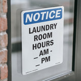 Laundry Room Hours ____ Am - ____ Pm