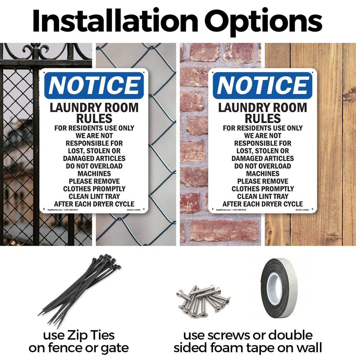 Laundry Room Rules For Residents