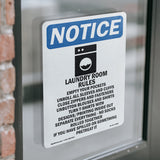 Laundry Rules Empty
