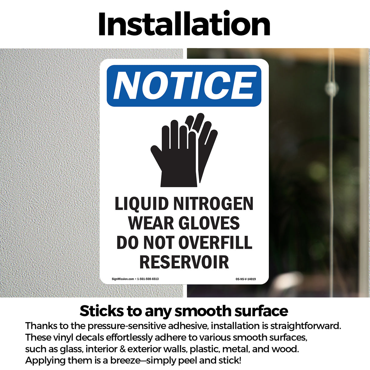 Liquid Nitrogen Wear Gloves