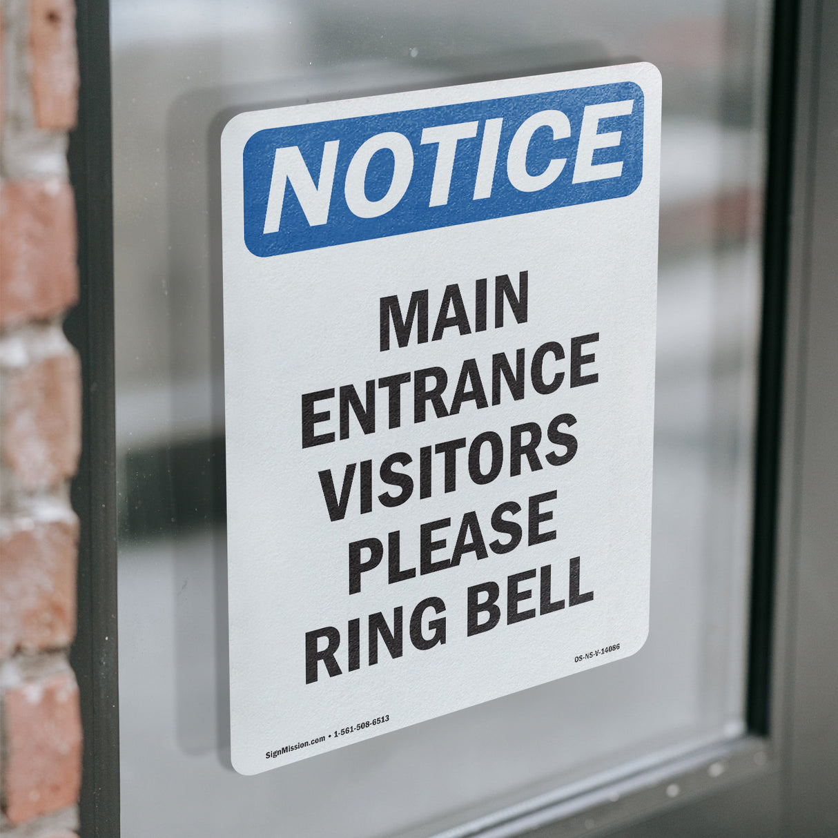 Main Entrance Visitors Please Ring Bell