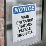 Main Entrance Visitors Please Ring Bell
