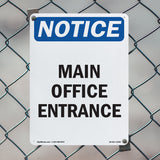 Main Office Entrance